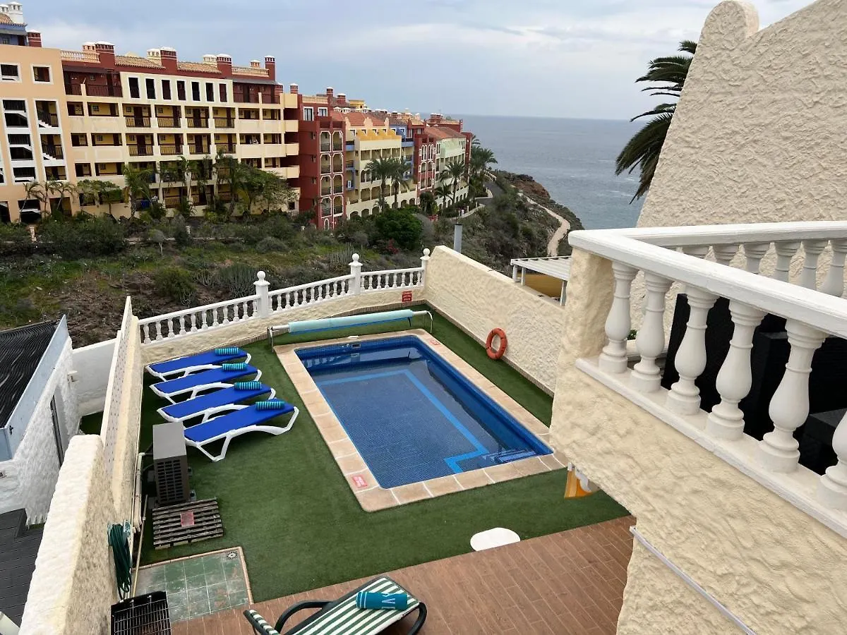 Beautiful Villa In Playa Paraiso With Pool And Sunset View Costa Adeje  Spain